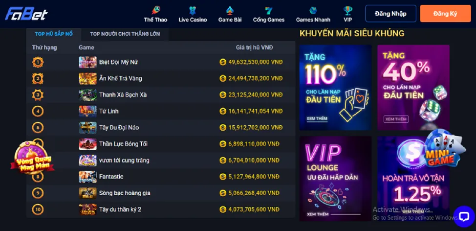 Ảnh chụp màn hình ứng dụng bet8s iOS